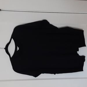Well + Calm black yoga top